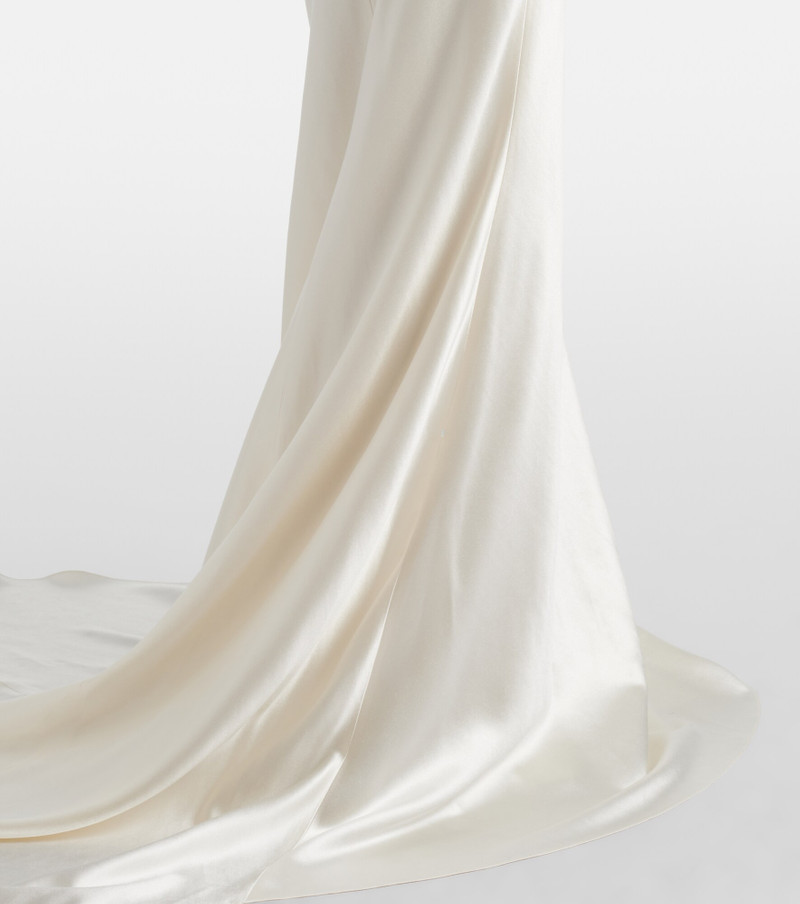 Bridal Presley wool and silk gown 4