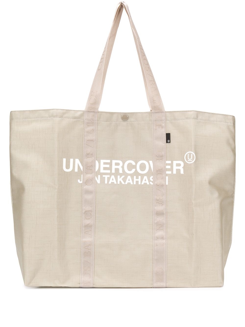 logo print tote - 1