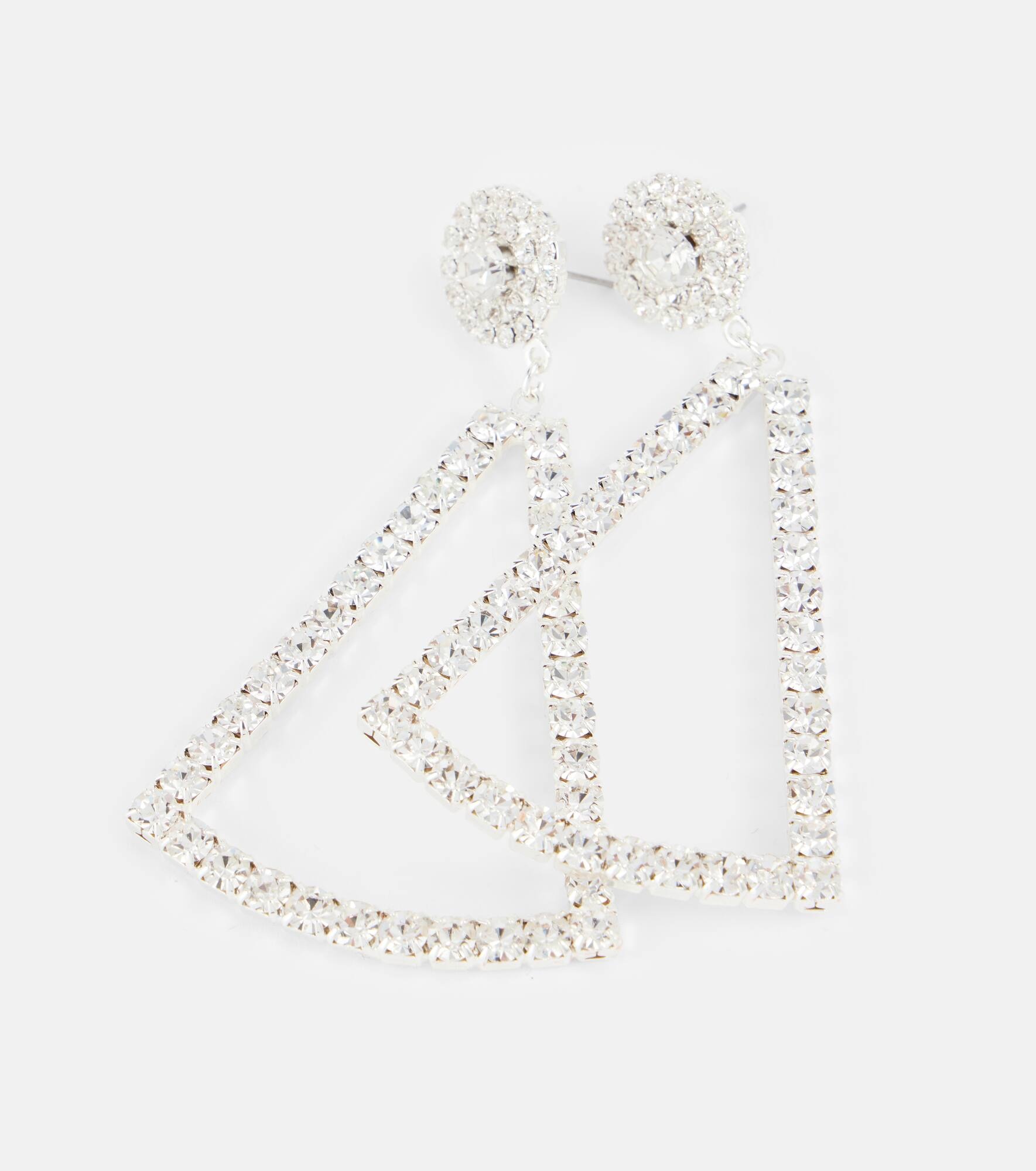 Embellished drop earrings - 4