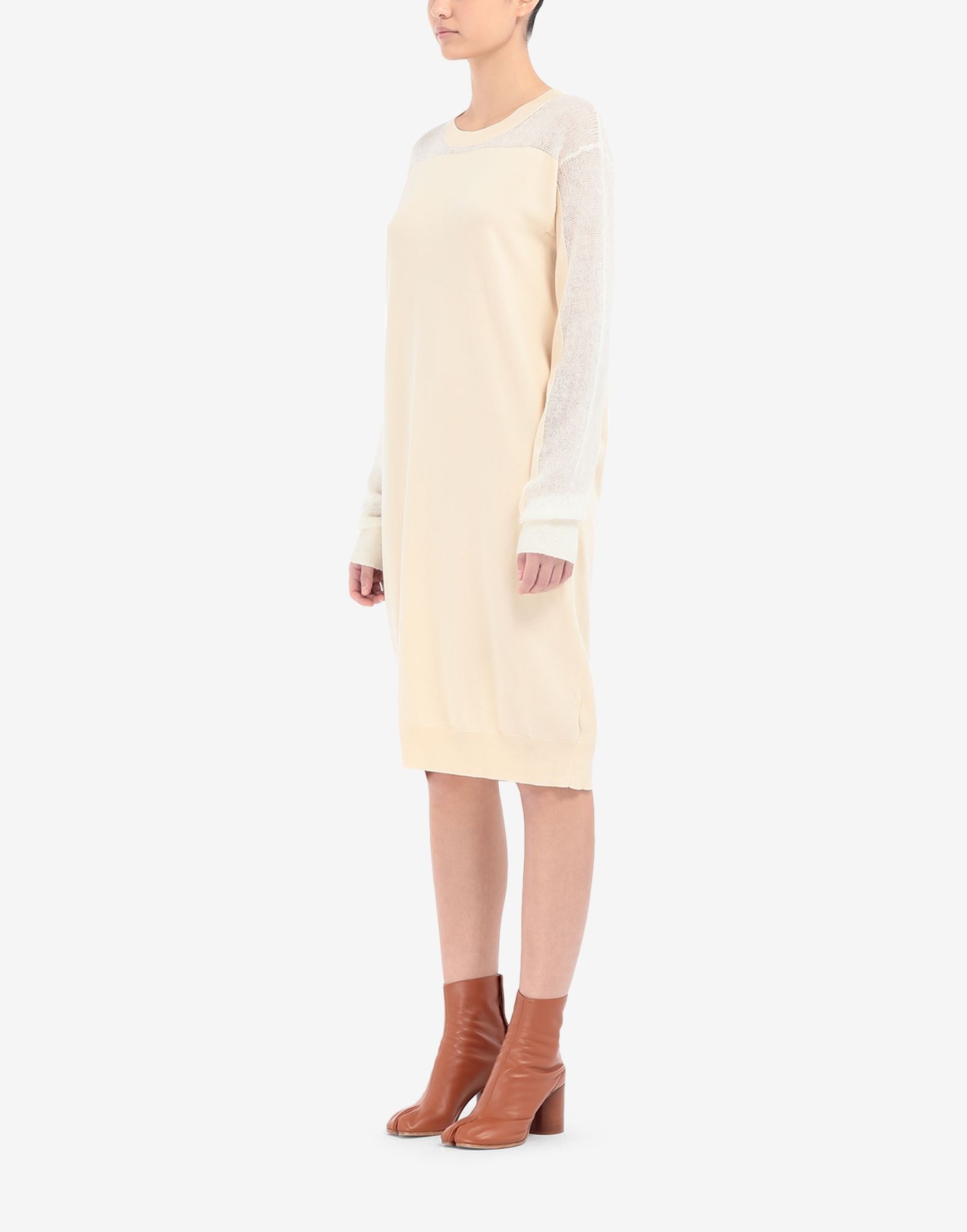 Spliced knit dress - 5