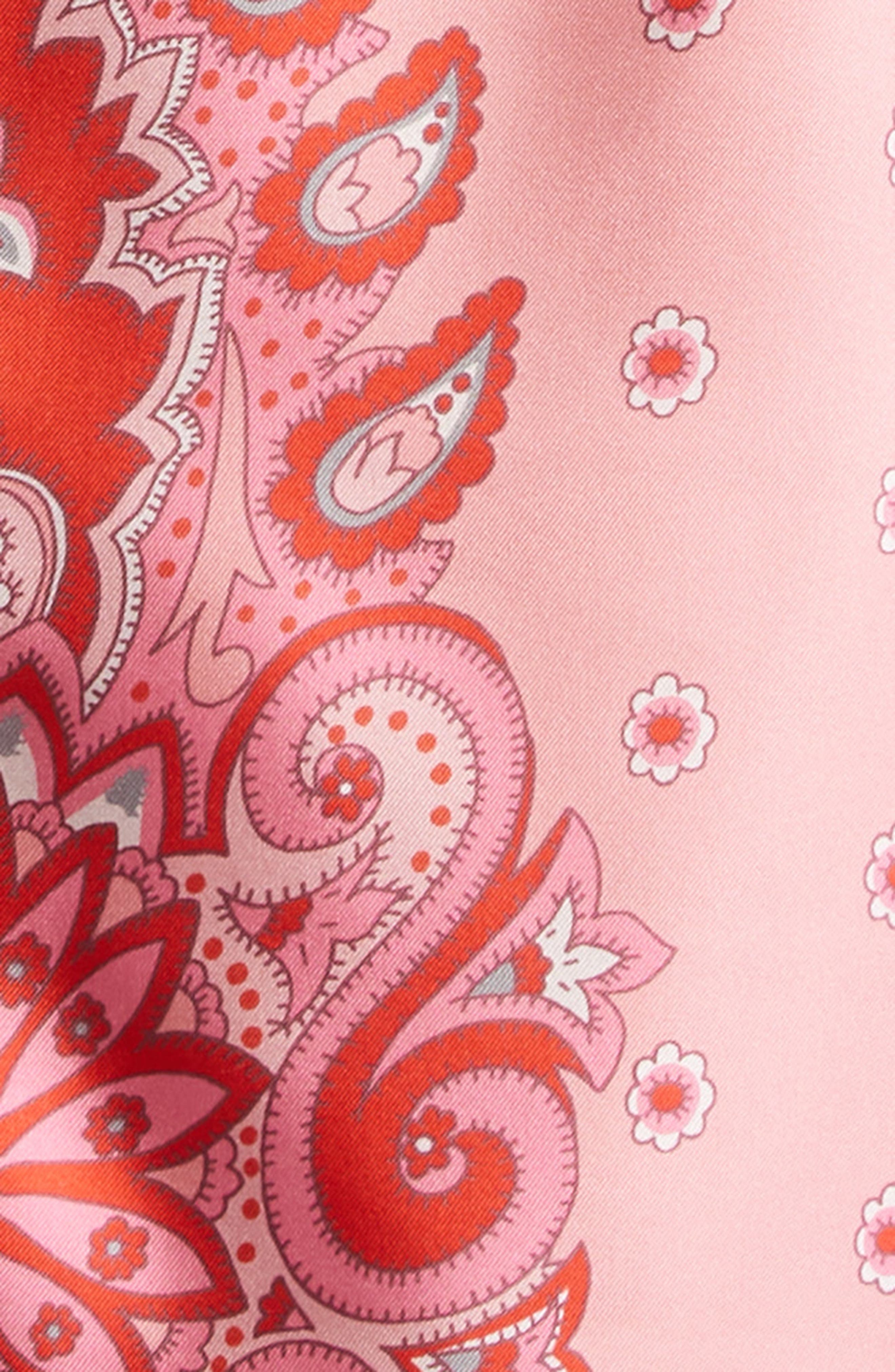 Etro Etro Floral Paisley Silk Twill Blazer in Stampa F.do