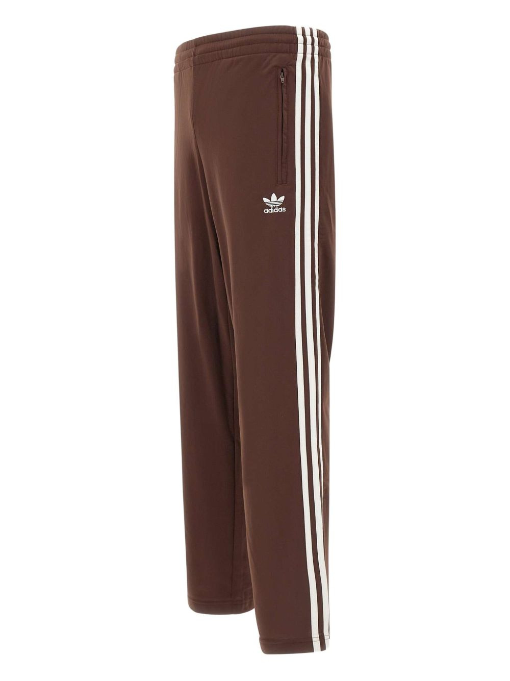 side-stripe zipped-hem track pants - 3