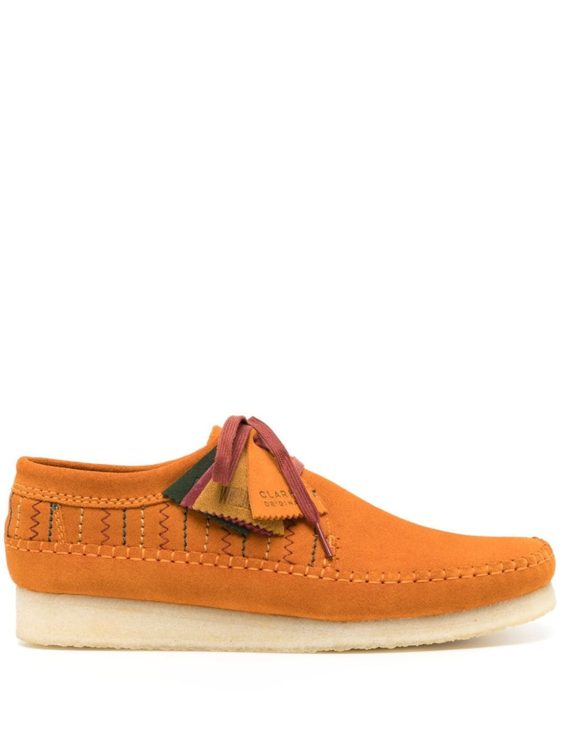 Weaver suede lace-up shoes 1