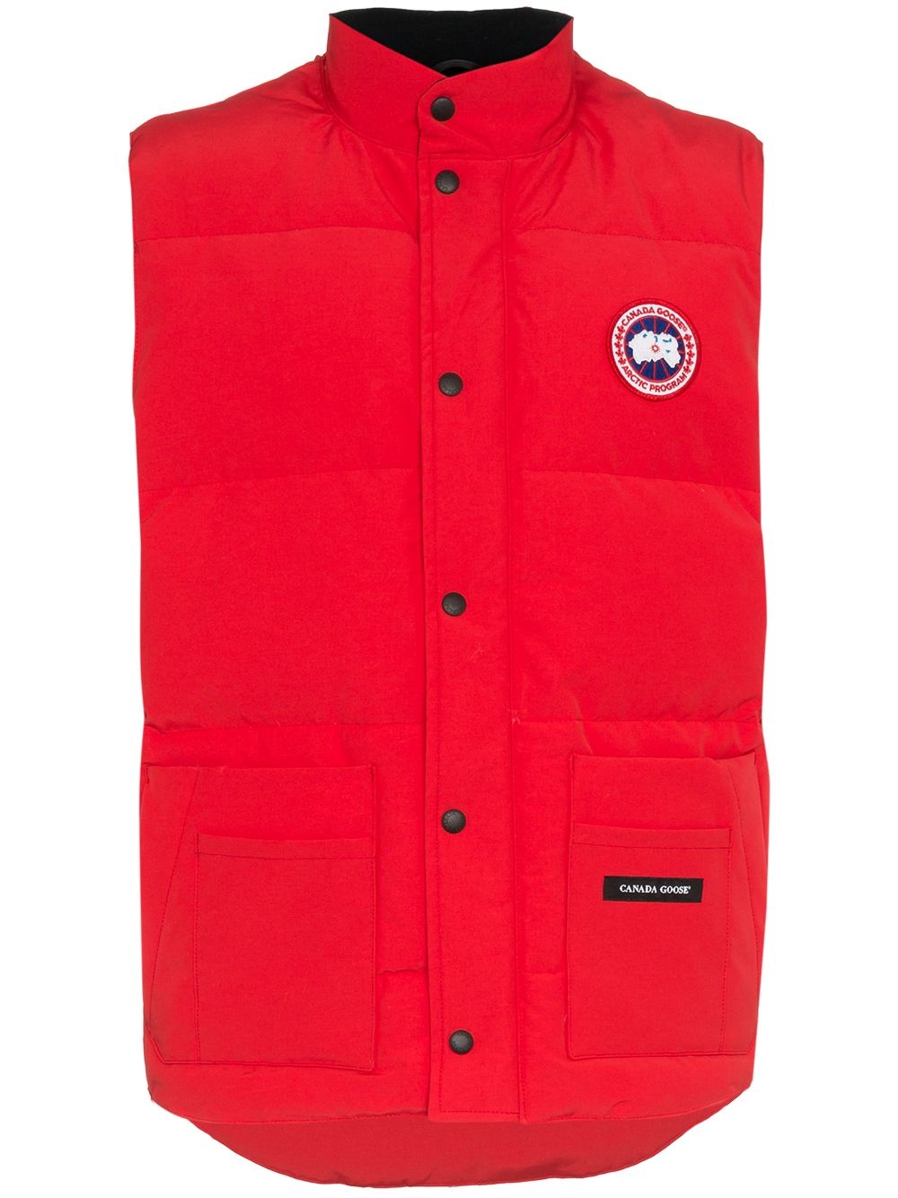 freestyle crew quilted down gilet - 1