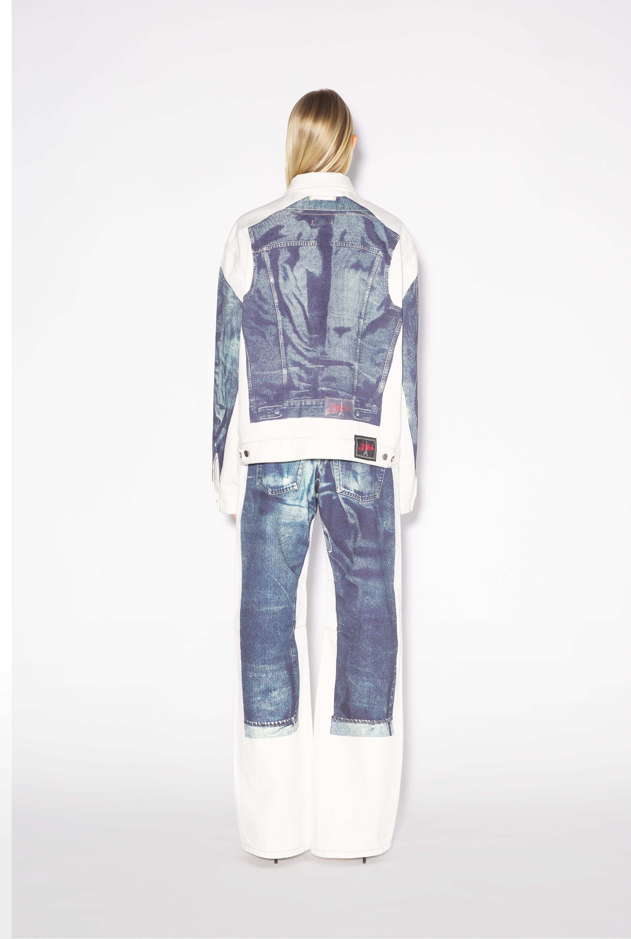 THE WHITE TROMPE L’OEIL DENIM JACKET - 2