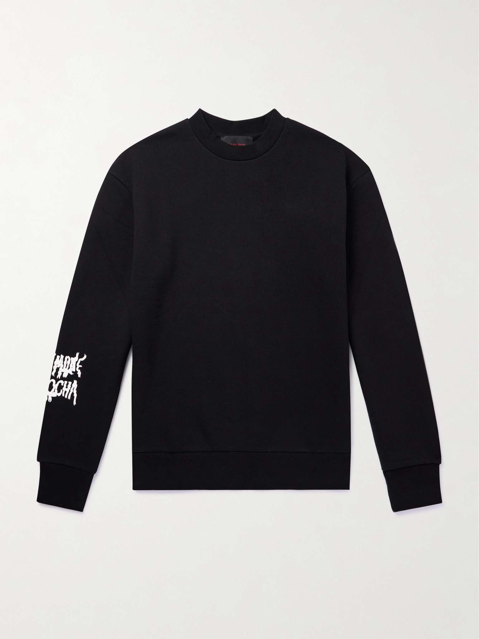 Logo-Print Cotton-Blend Jersey Sweatshirt - 1