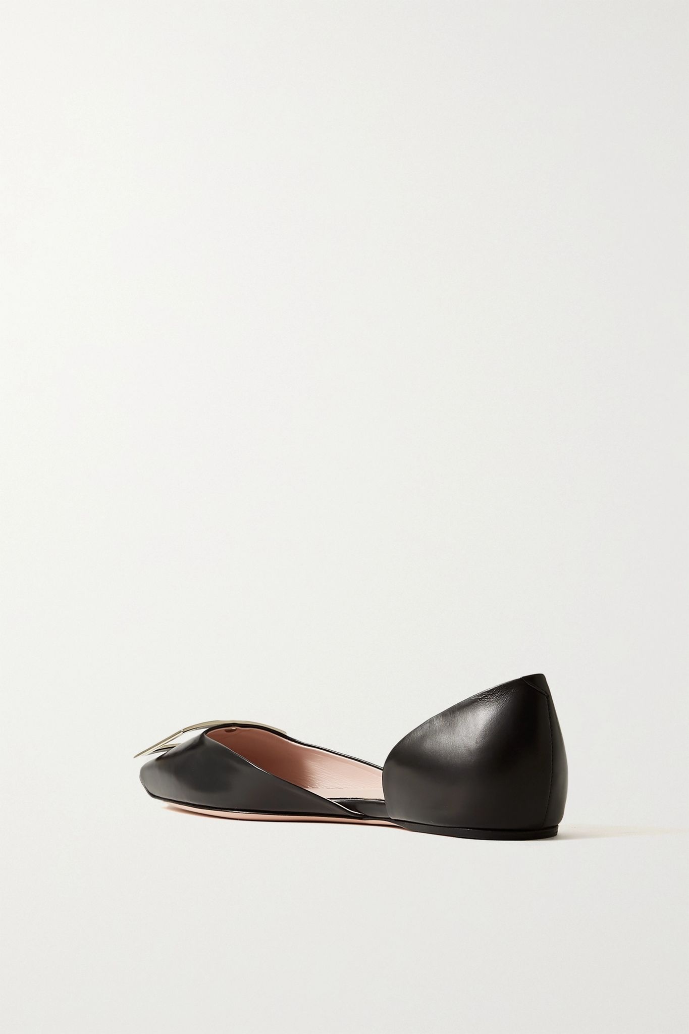 Trompette D'Orsay leather ballet flats - 4