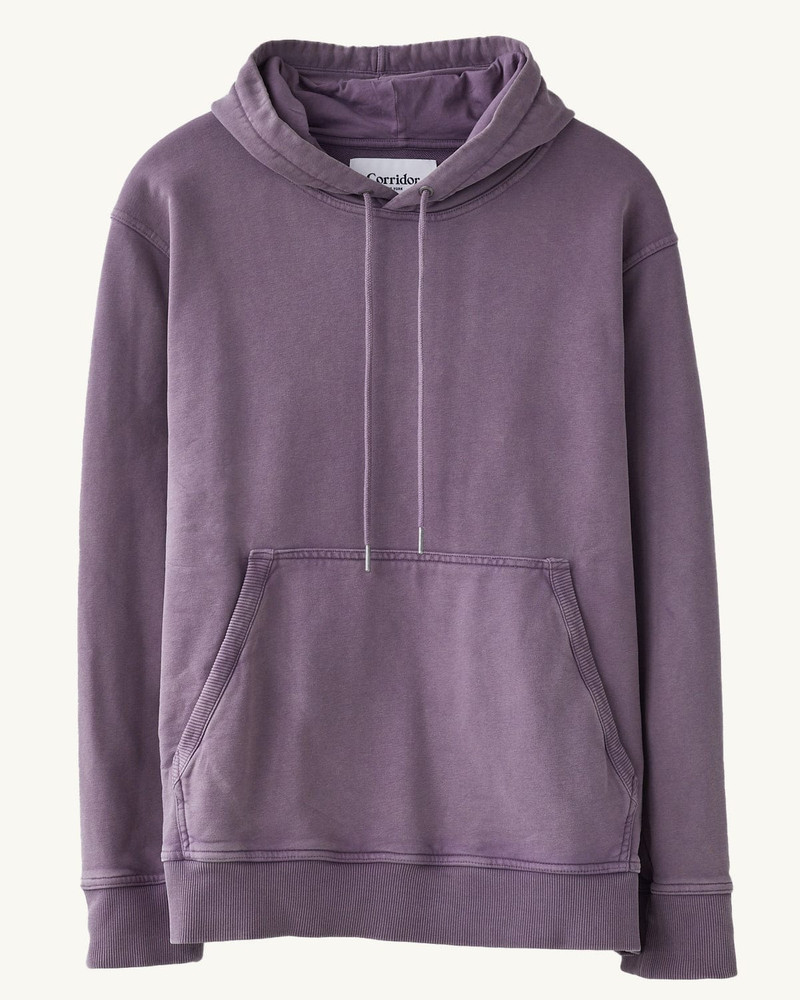 FRENCH TERRY HOODIE - PURPLE 1