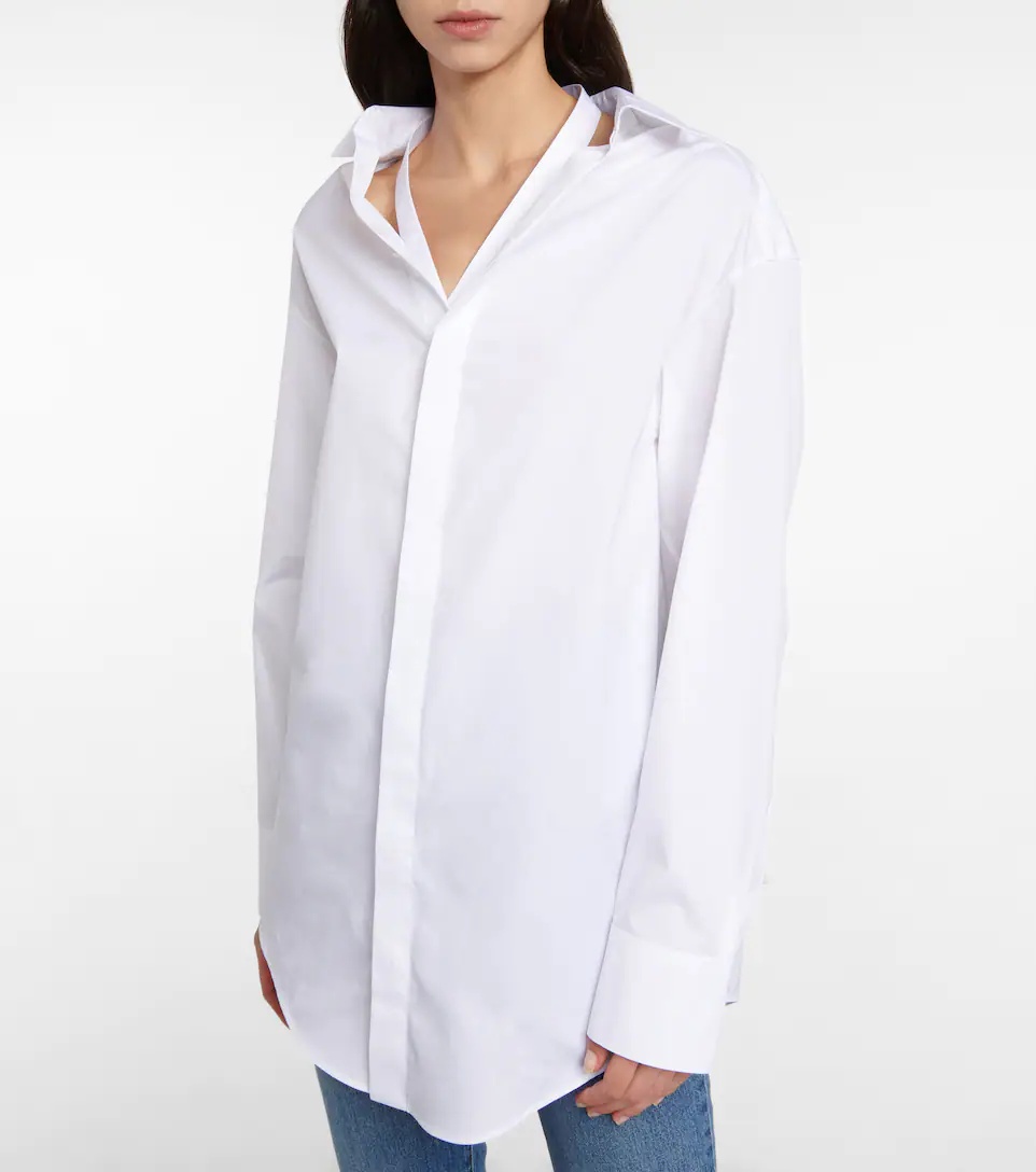 Cotton poplin shirt - 6