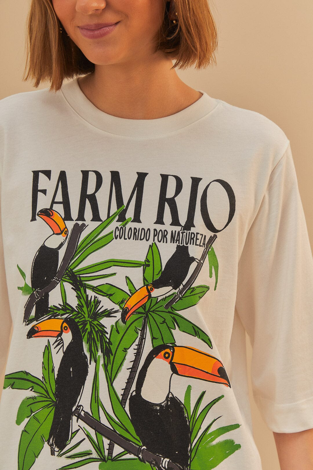 Off-White Nature Lovers Toucans T-Shirt - 3