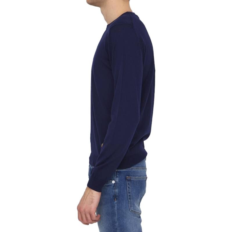 Gucci Wool Sweater With Horsebit Intarsia 'Blue' 730974-XKCOR-4011 - 4