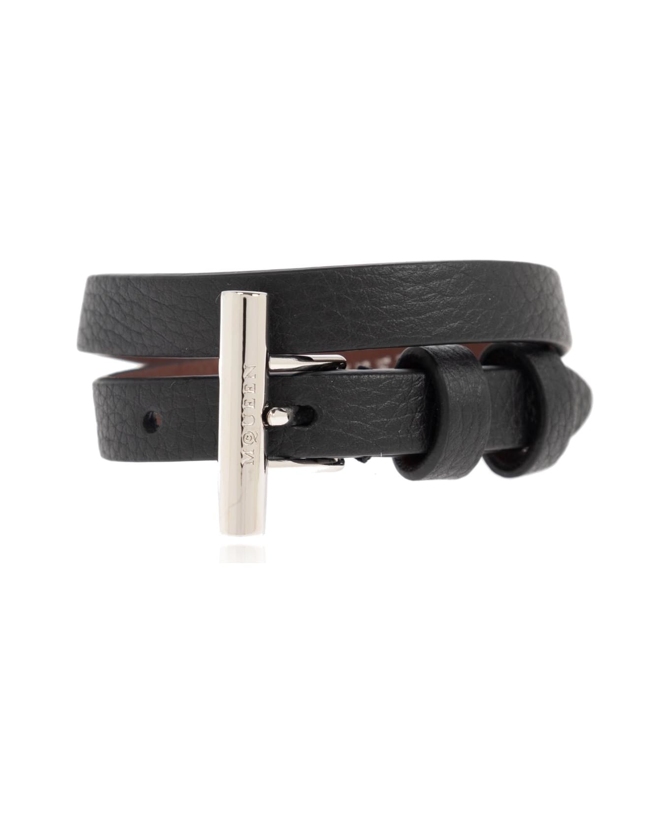 Alexander Mcqueen Leather Bracelet - 1