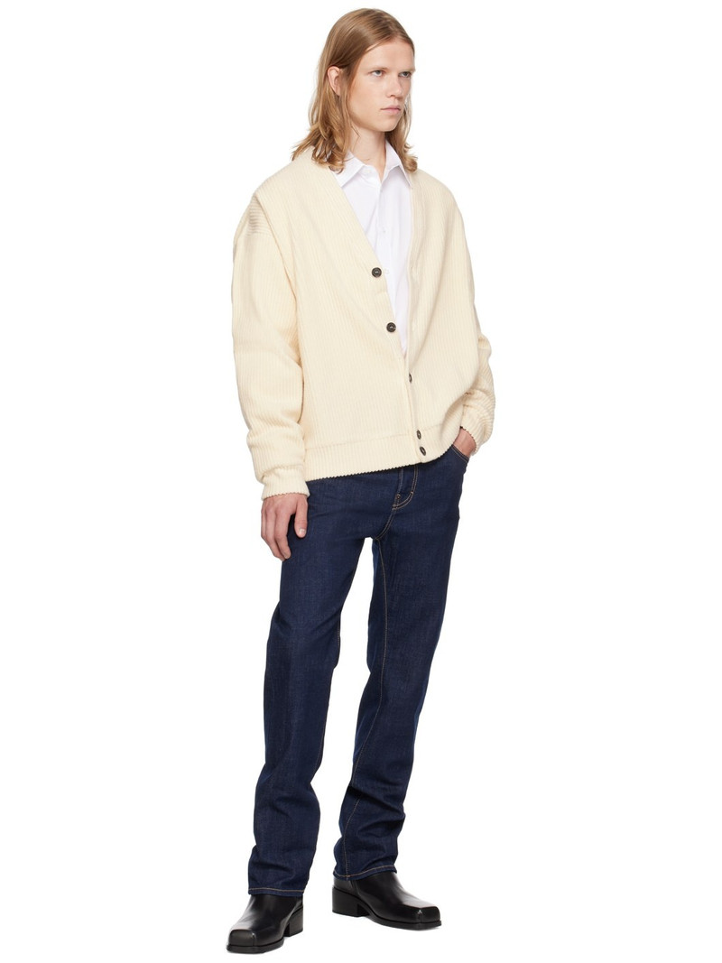 DSQUARED2 White Drop Shoulder Shirt outlook
