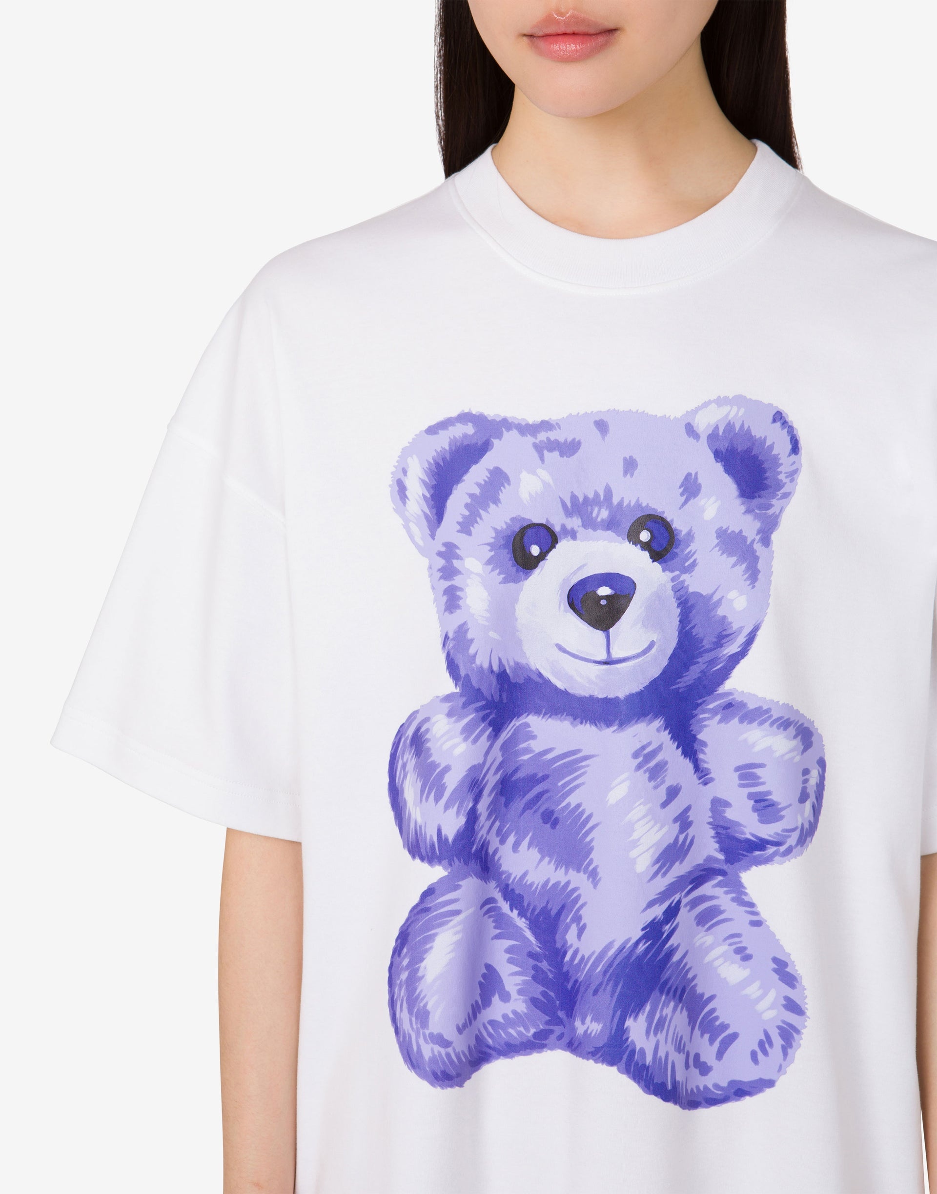 OVERSIZED COTTON DRESS MOSCHINO TEDDY BEAR - 3
