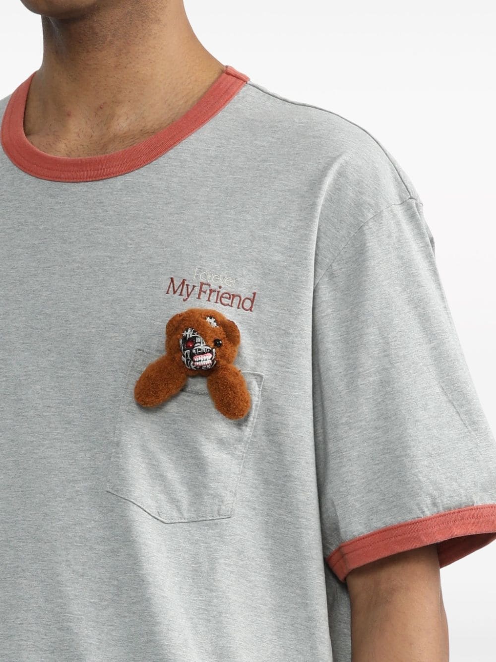 Terminator Teddy Bear cotton T-shirt - 5