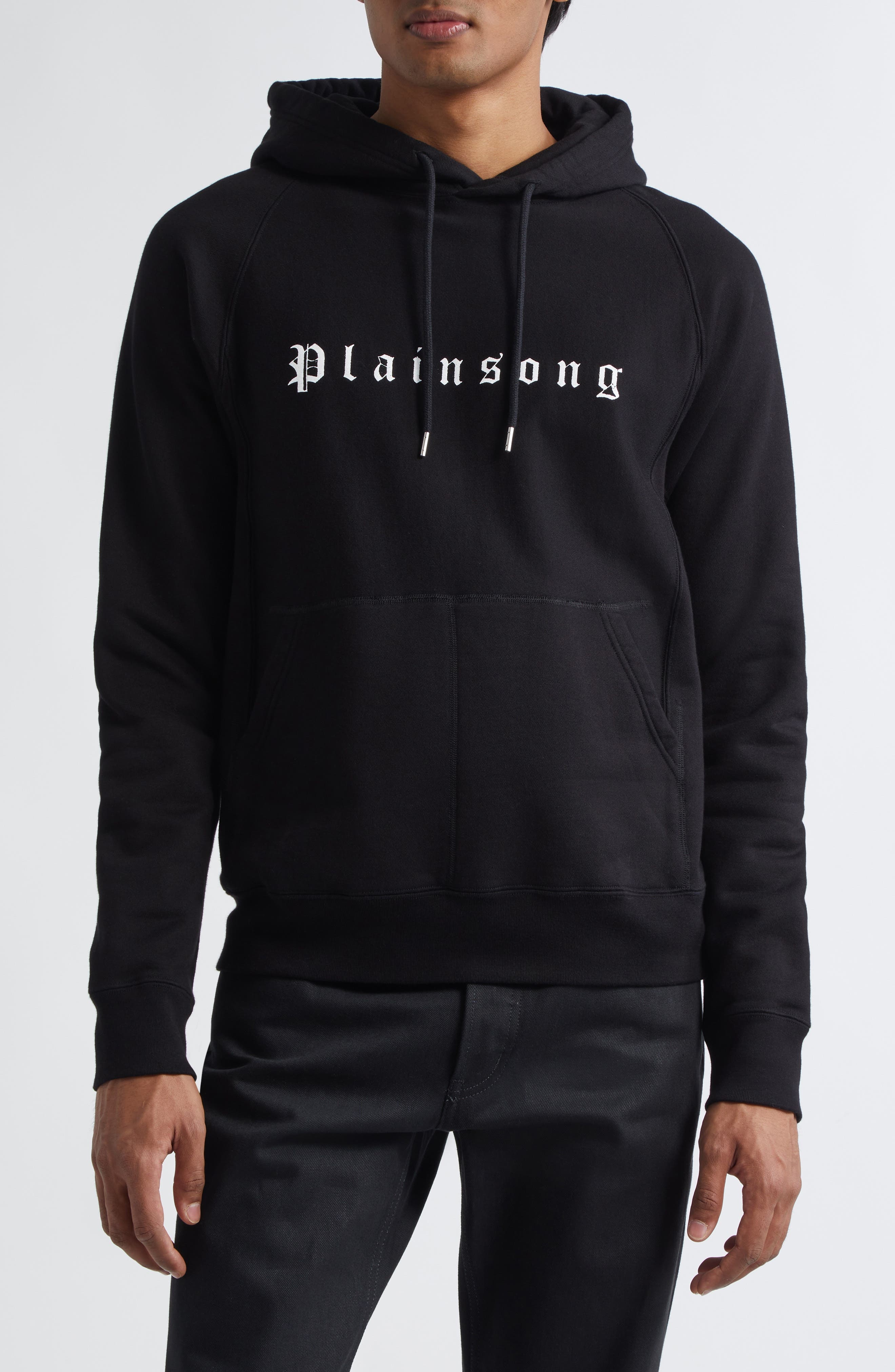 TAKAHIROMIYASHITA TheSoloist. Plainsong Graphic Hoodie in Black at Nordstrom - 1