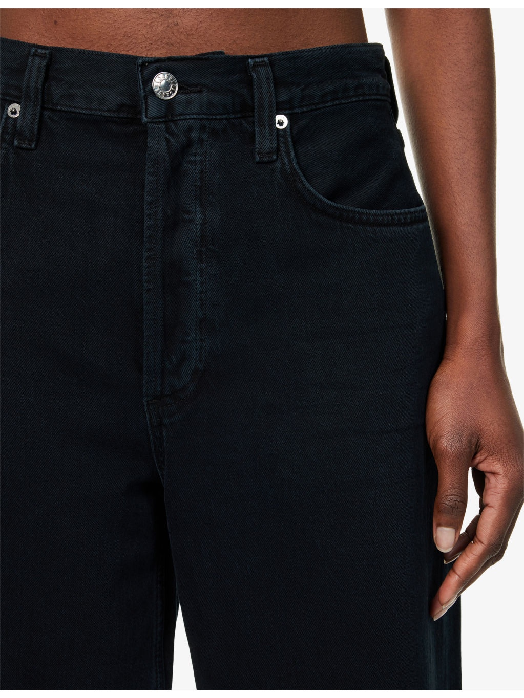 Low Slung Baggy Denim Jeans - 5