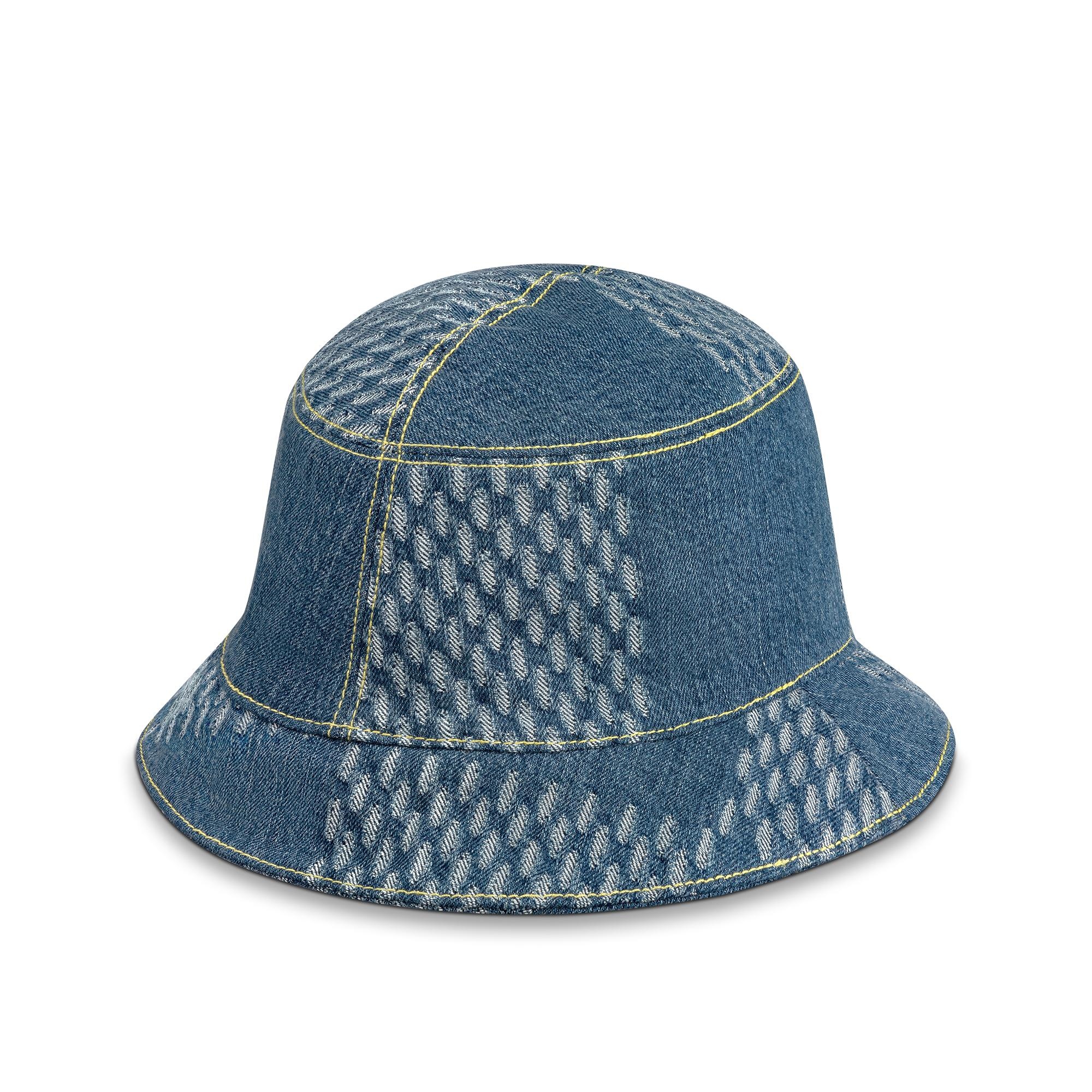 DAMIER GIANT WAVE MONOGRAM SUN HAT - 4