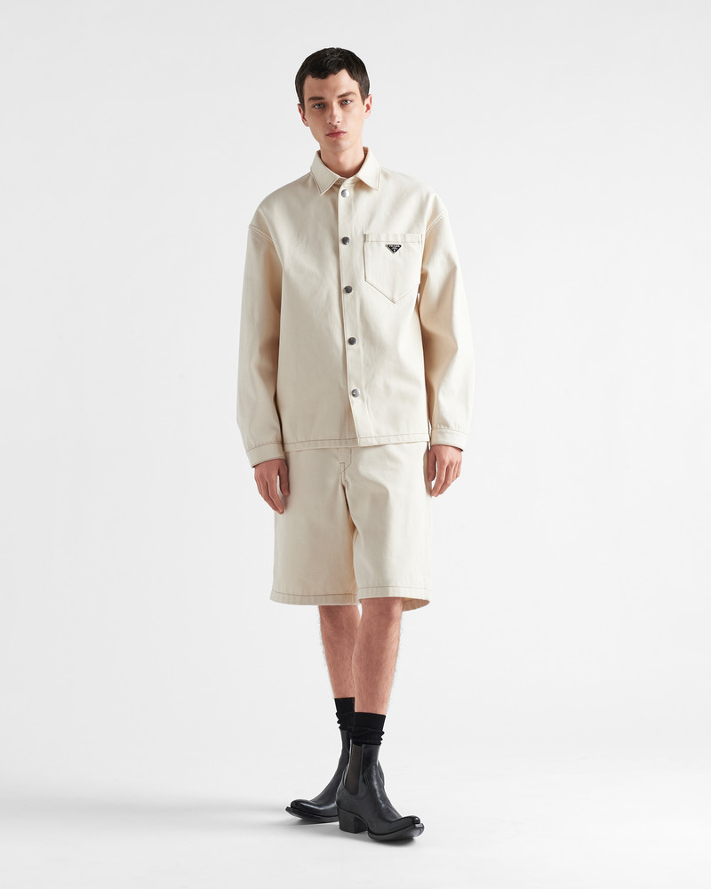 Prada Bull denim bermudas outlook
