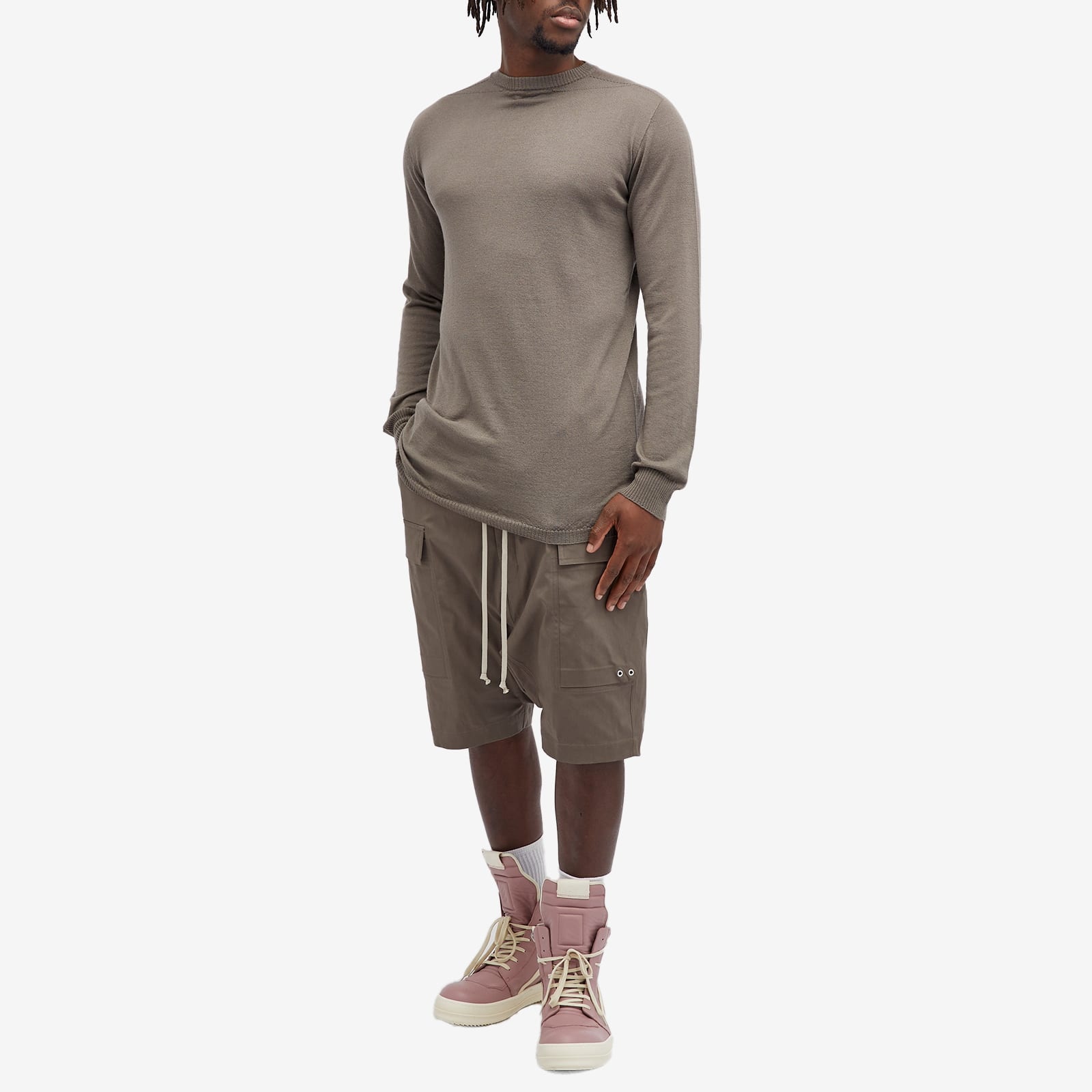 Rick Owens Oversized Round Knit - 4