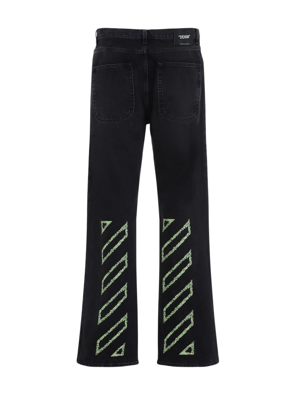 printed jeans - 2