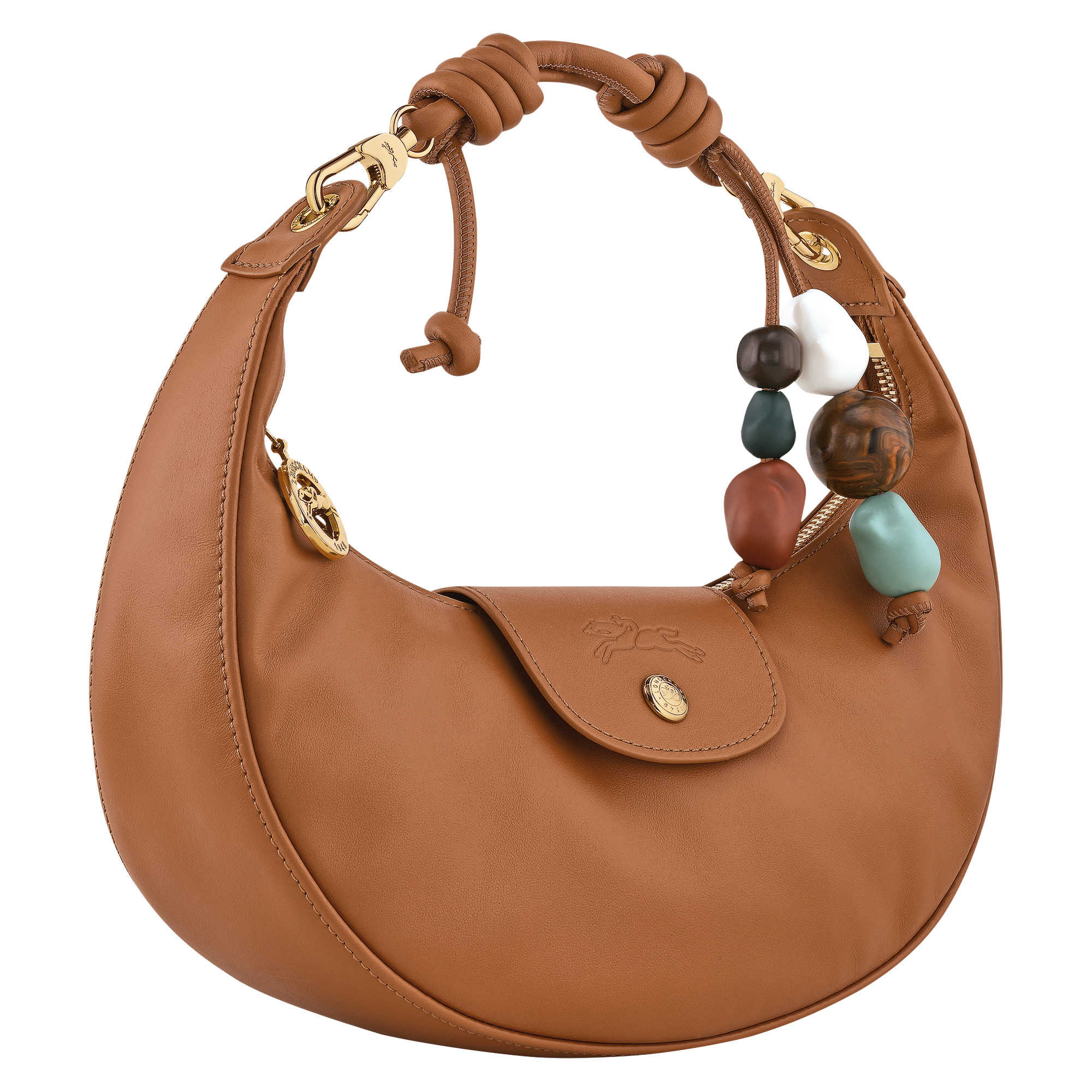Le Pliage Xtra Shoulder bag Cashew - Leather - 3