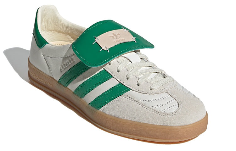 adidas x Foot Industry Gazelle Indoor 'White Green' ID3518 - 3