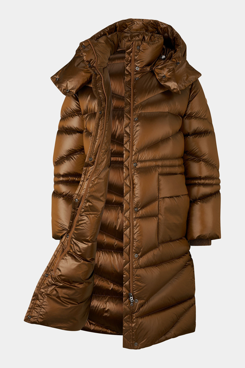 BOGNER Beate down coat in Hazel outlook