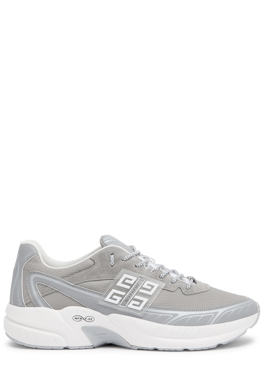 NFNTY-52 panelled mesh sneakers - 1
