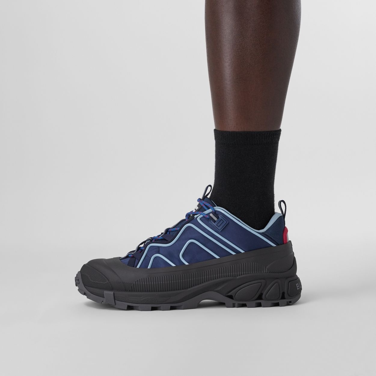 Two-tone Nylon Arthur Sneakers - 4