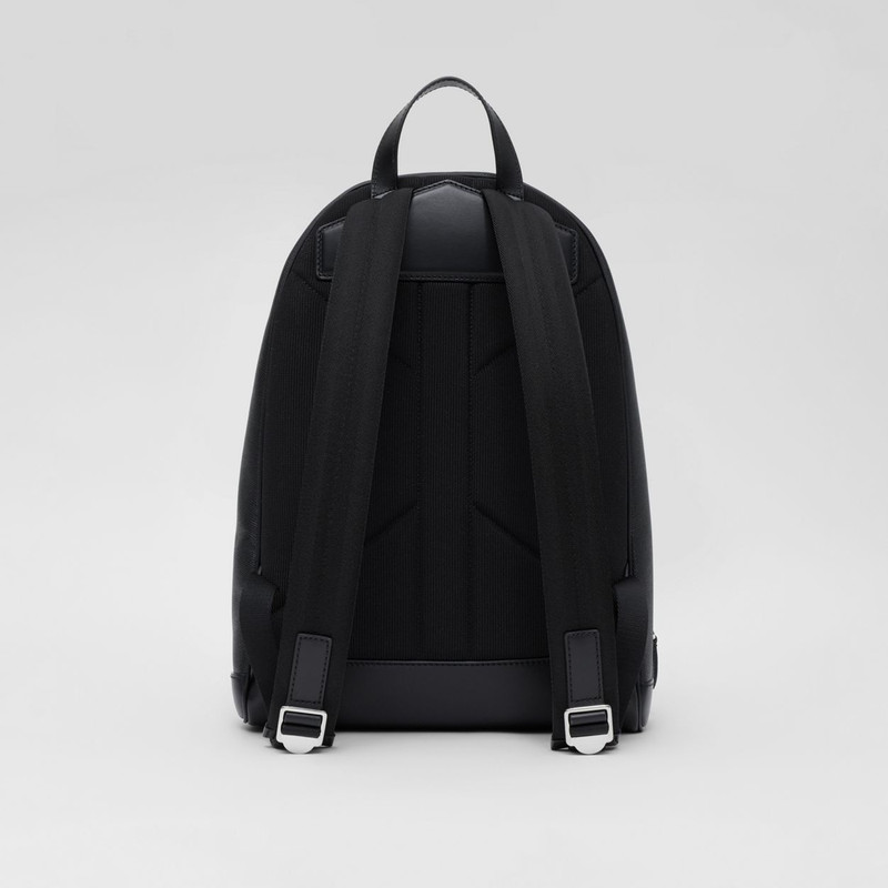 Grainy Leather Backpack 10
