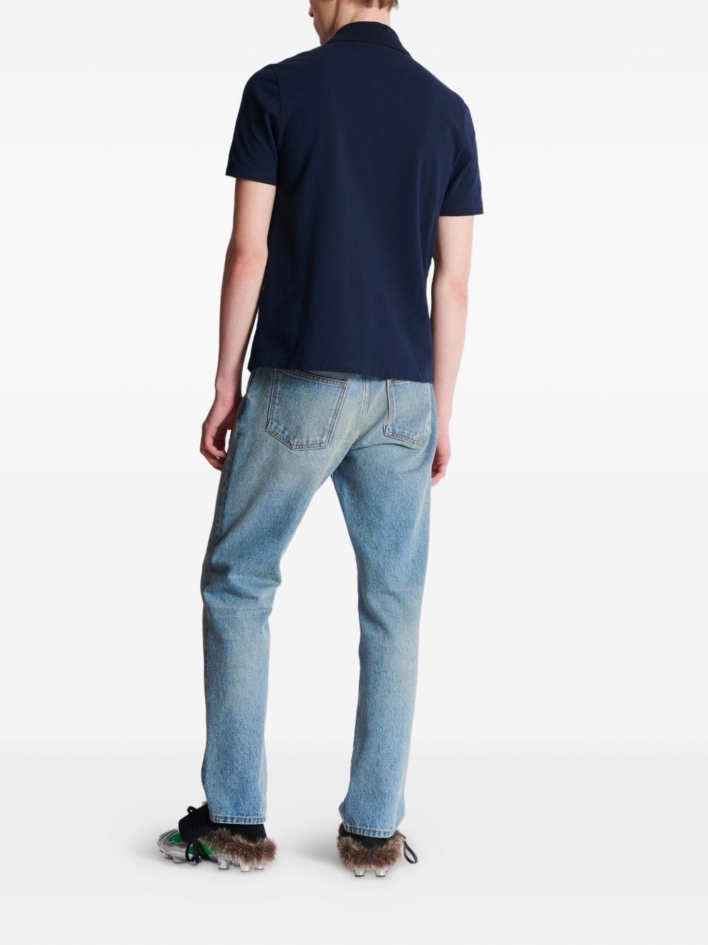 cotton polo shirt - 4