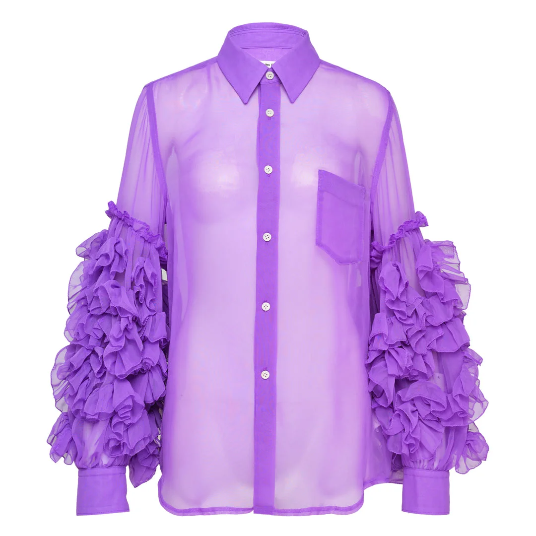 Polyester Georgette Thin Blouse - 1