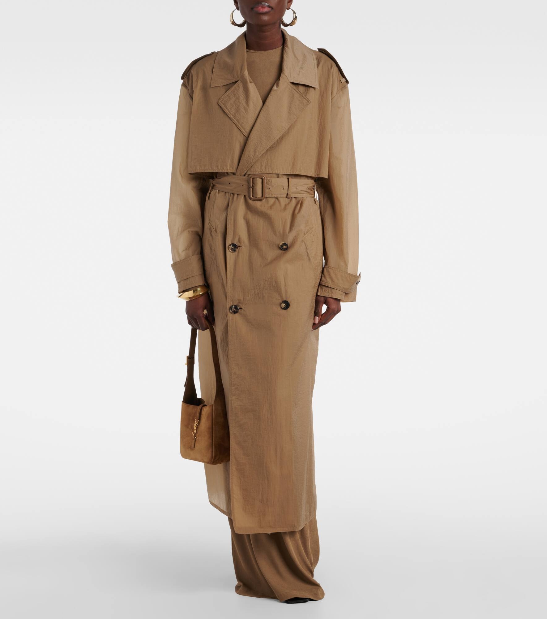 Sheer trench coat - 6