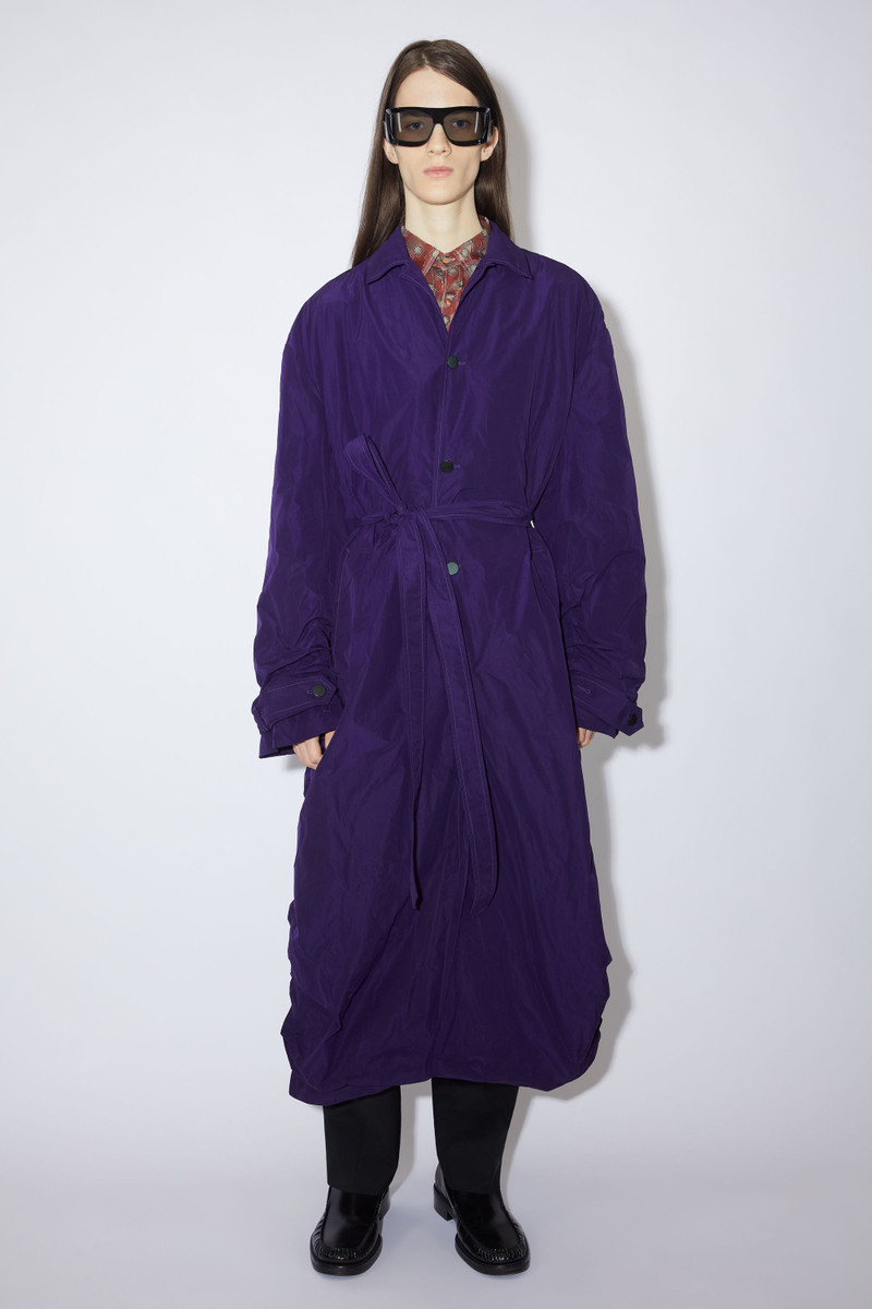 Acne Studios Trench coat - Indigo outlook