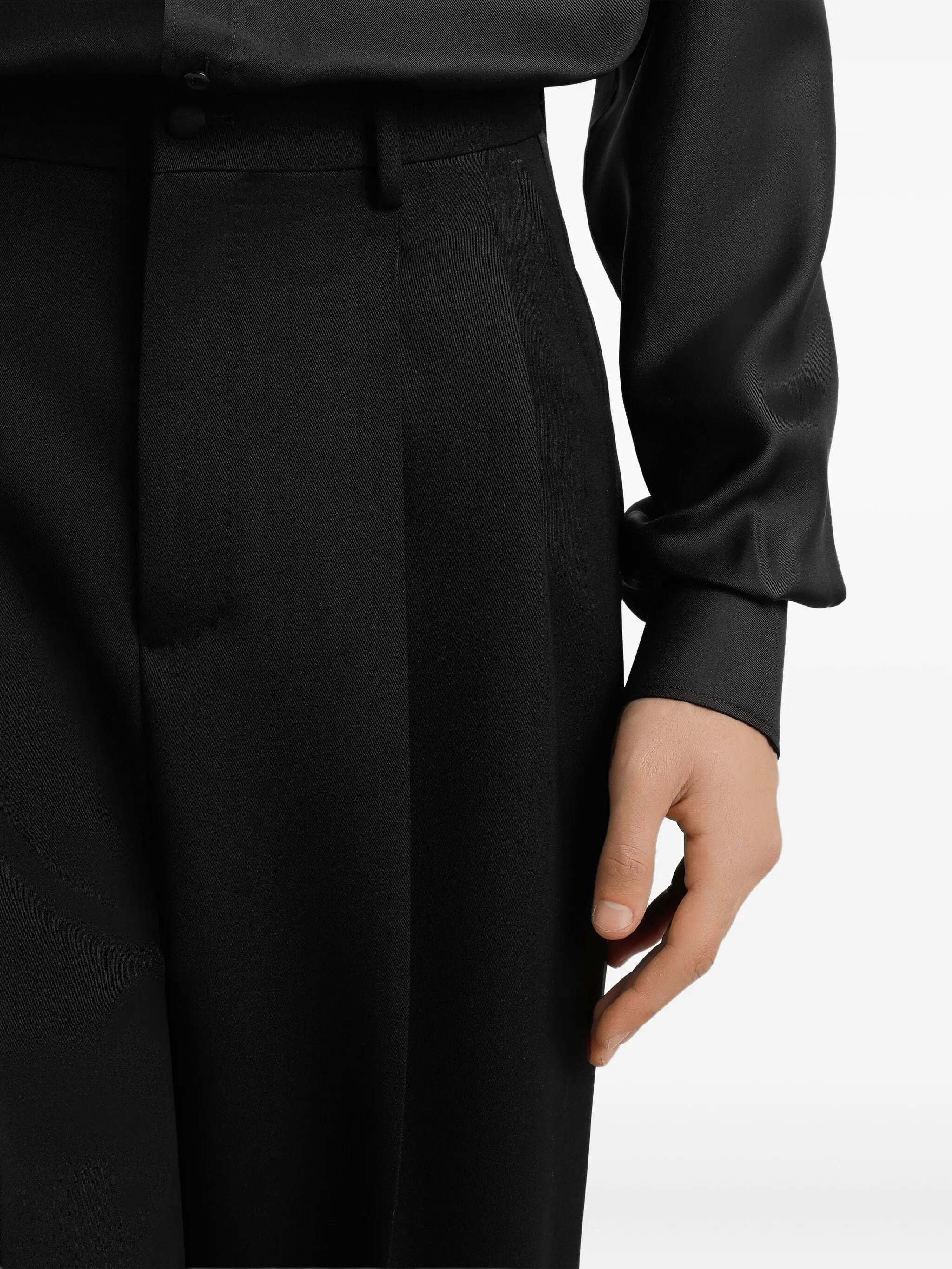 Dolce & Gabbana Pleated Cuffed Trousers - 4
