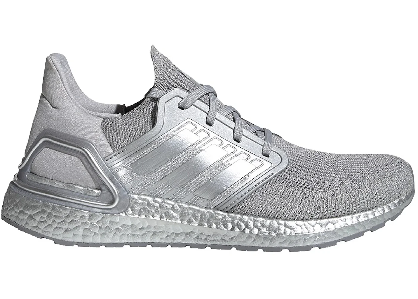 adidas Ultra Boost 20 Silver Metallic - 1