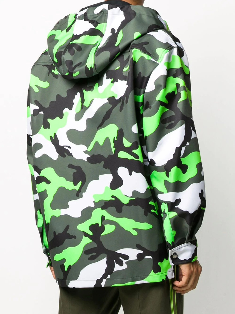 camouflage print hooded jacket 4