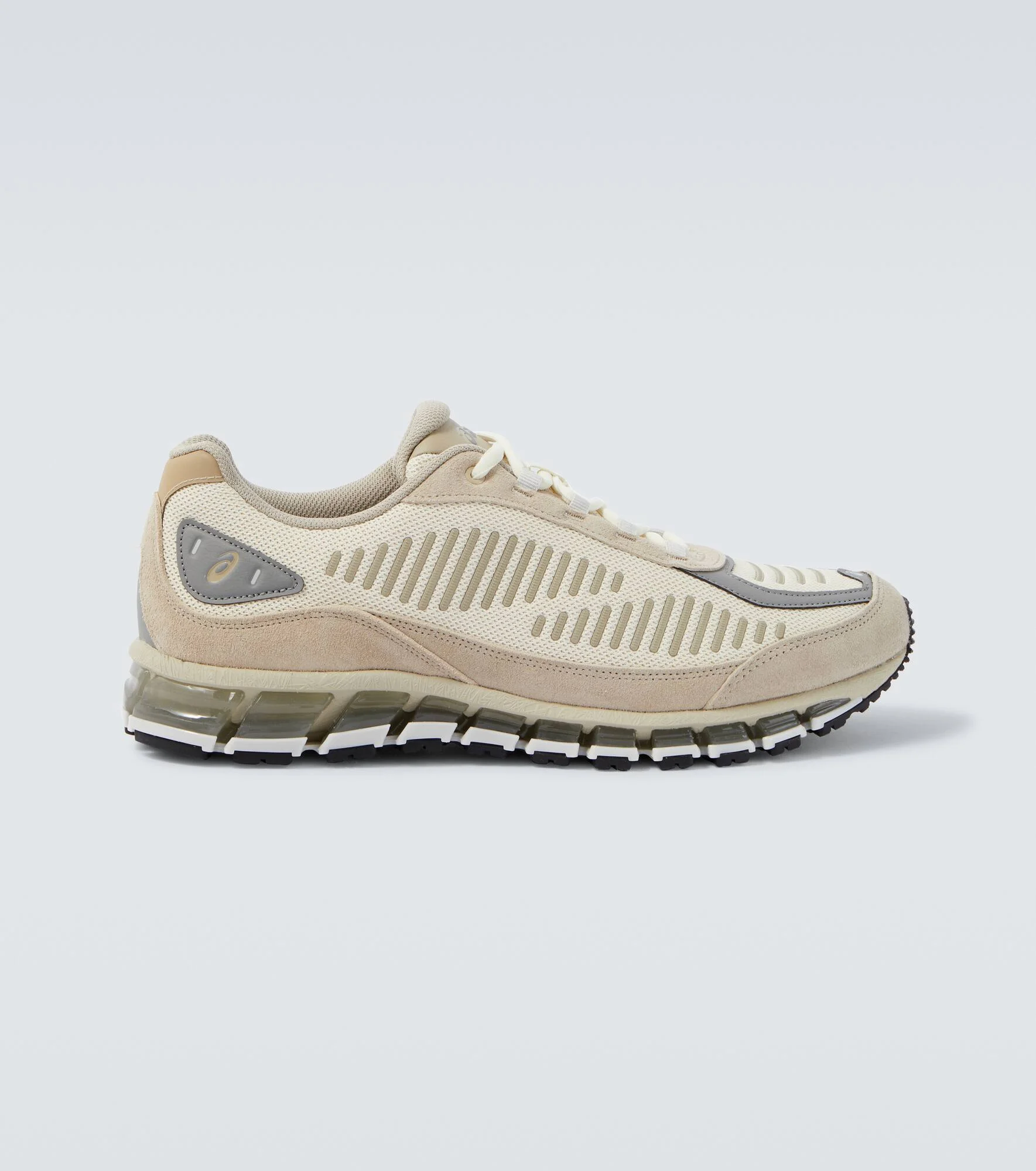 Gel-Quantum 360 mesh and suede sneakers - 1