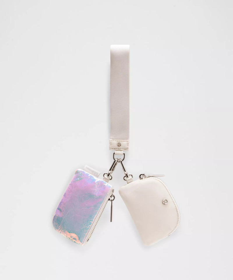 Dual Pouch Wristlet *Iridescent 1