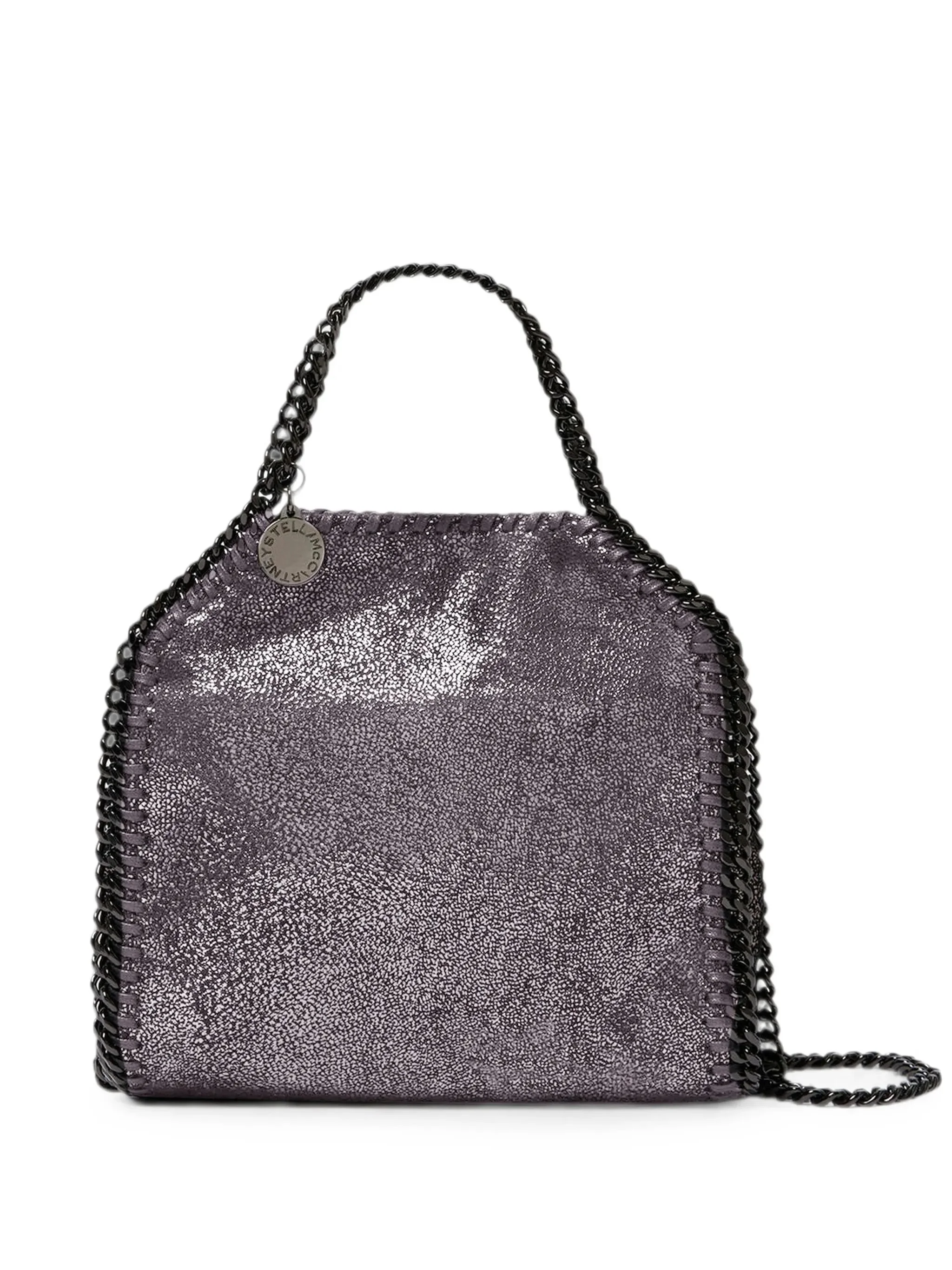 Stella Mccartney Falabella Metallic-effect Tote Bag - 1