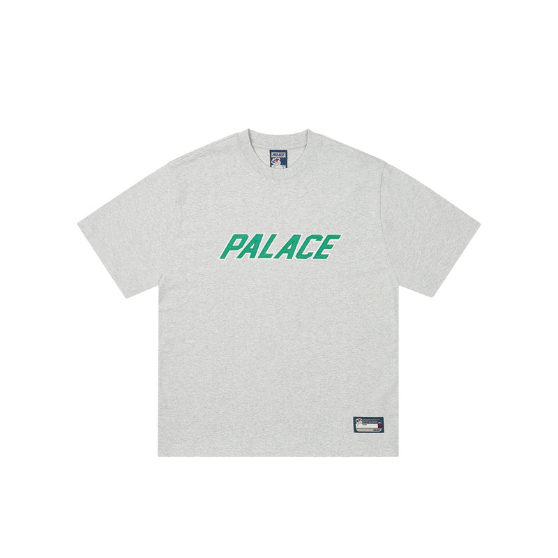 ATHLETIC LOGO T-SHIRT GREY MARL - 1