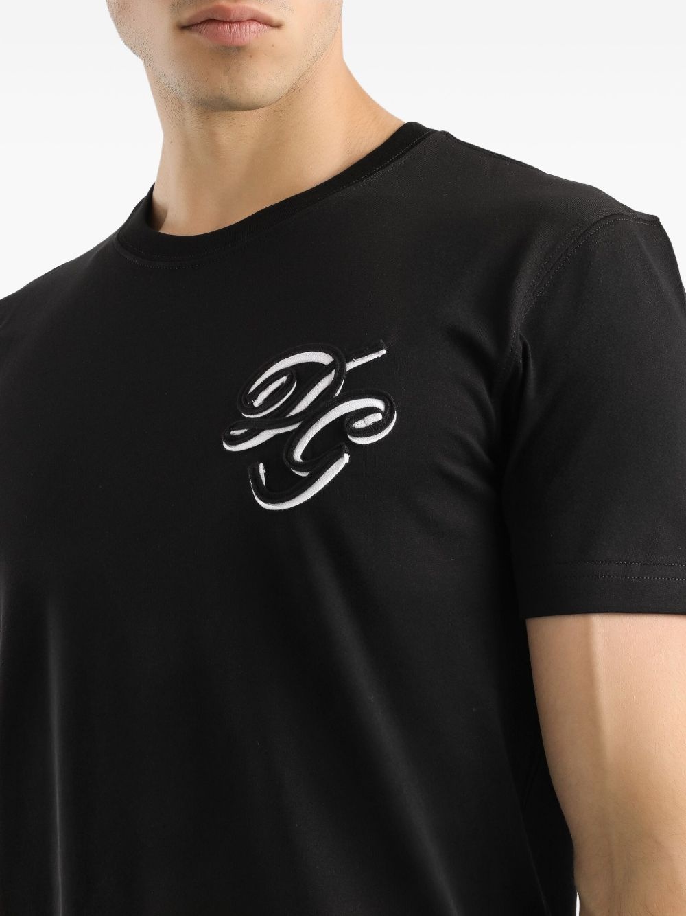 logo-appliqué T-shirt - 4