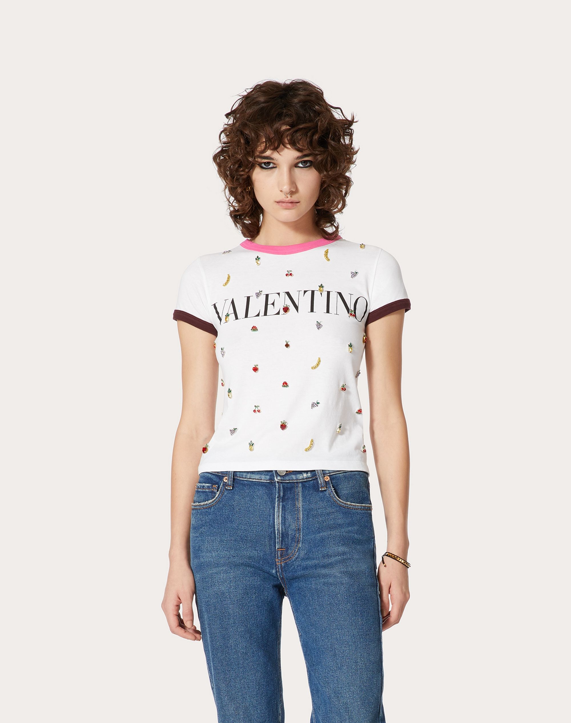 EMBROIDERED JERSEY T-SHIRT - 3