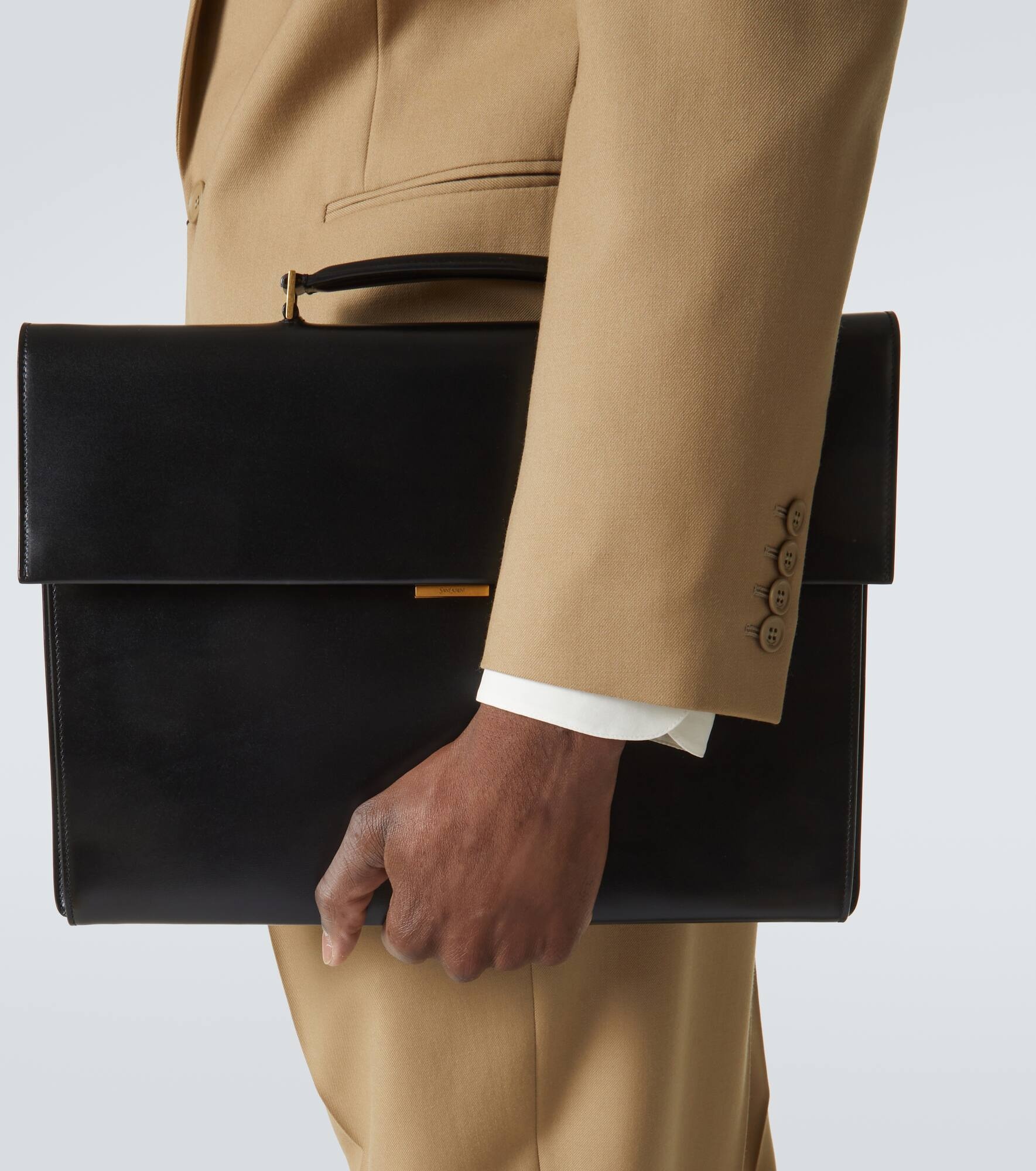 Leather briefcase - 3