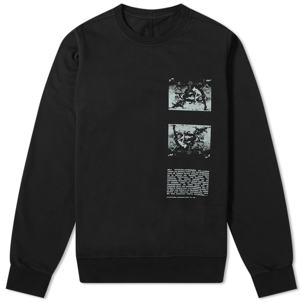 Rick Owens DRKSHDW Patch Crew Sweat - 1