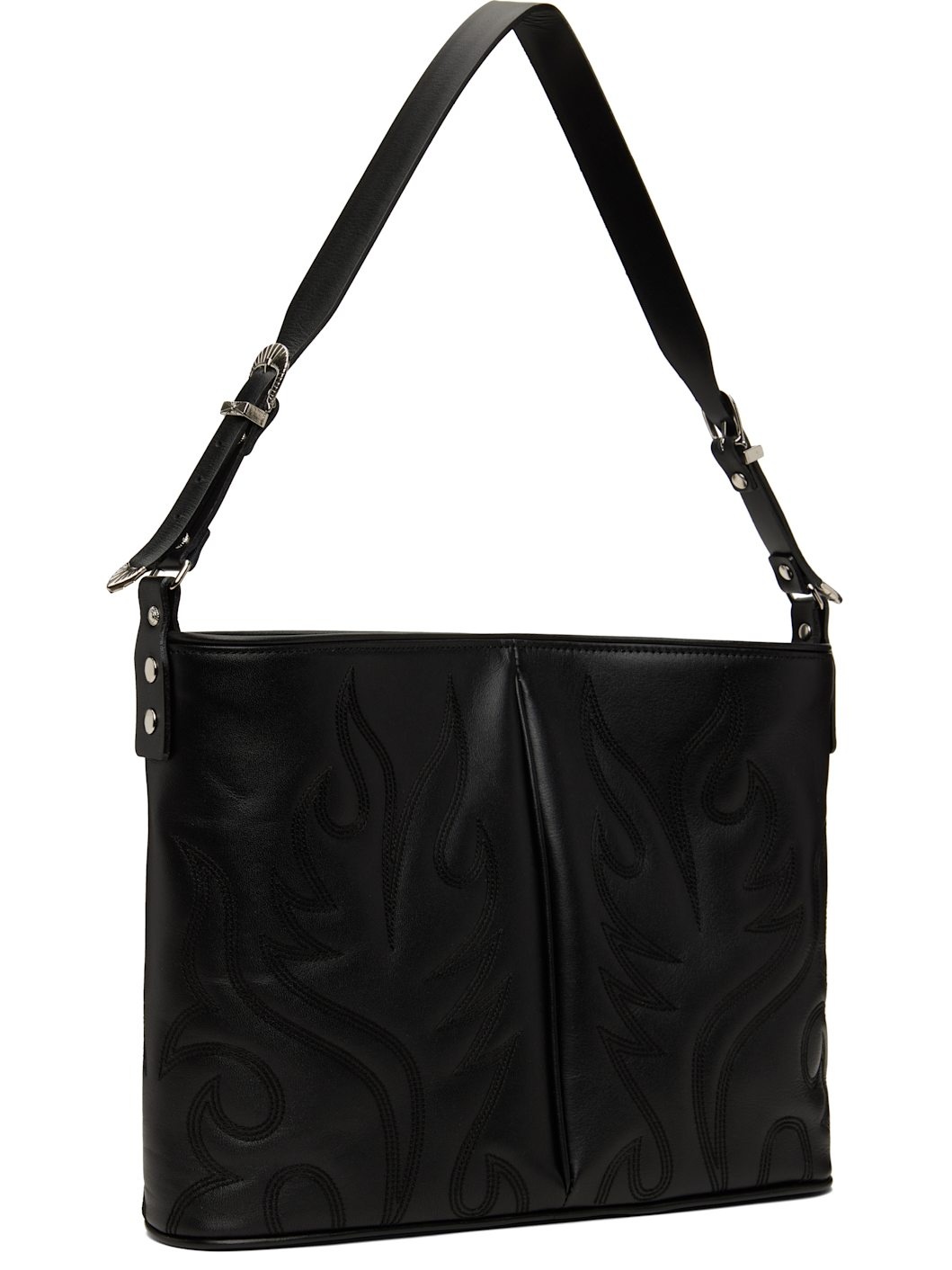 Black Western Half Bag - 2