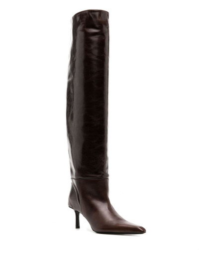 Alexander Wang pointed-toe knee-high boots outlook
