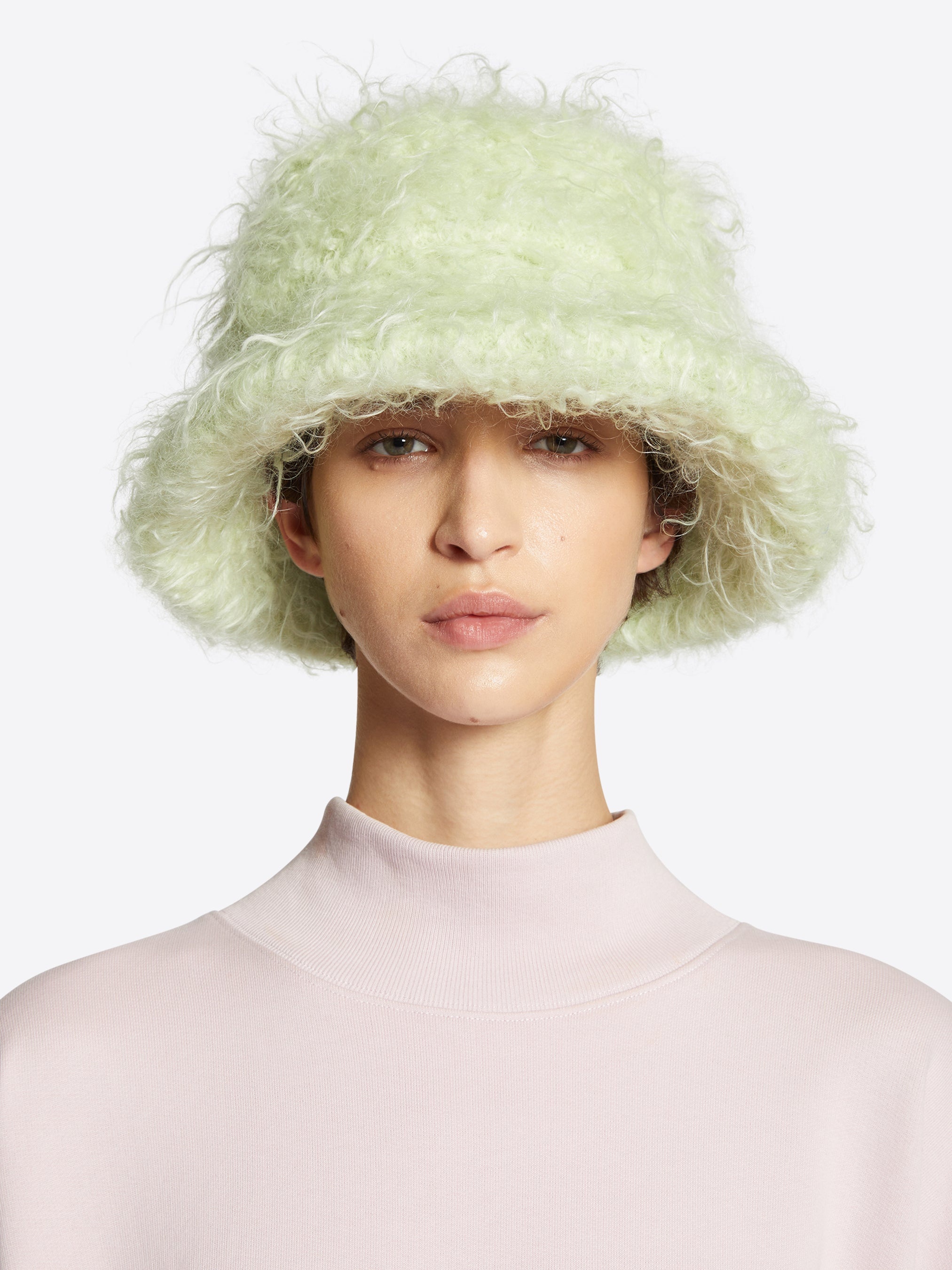 MOHAIR BUCKET HAT - 3