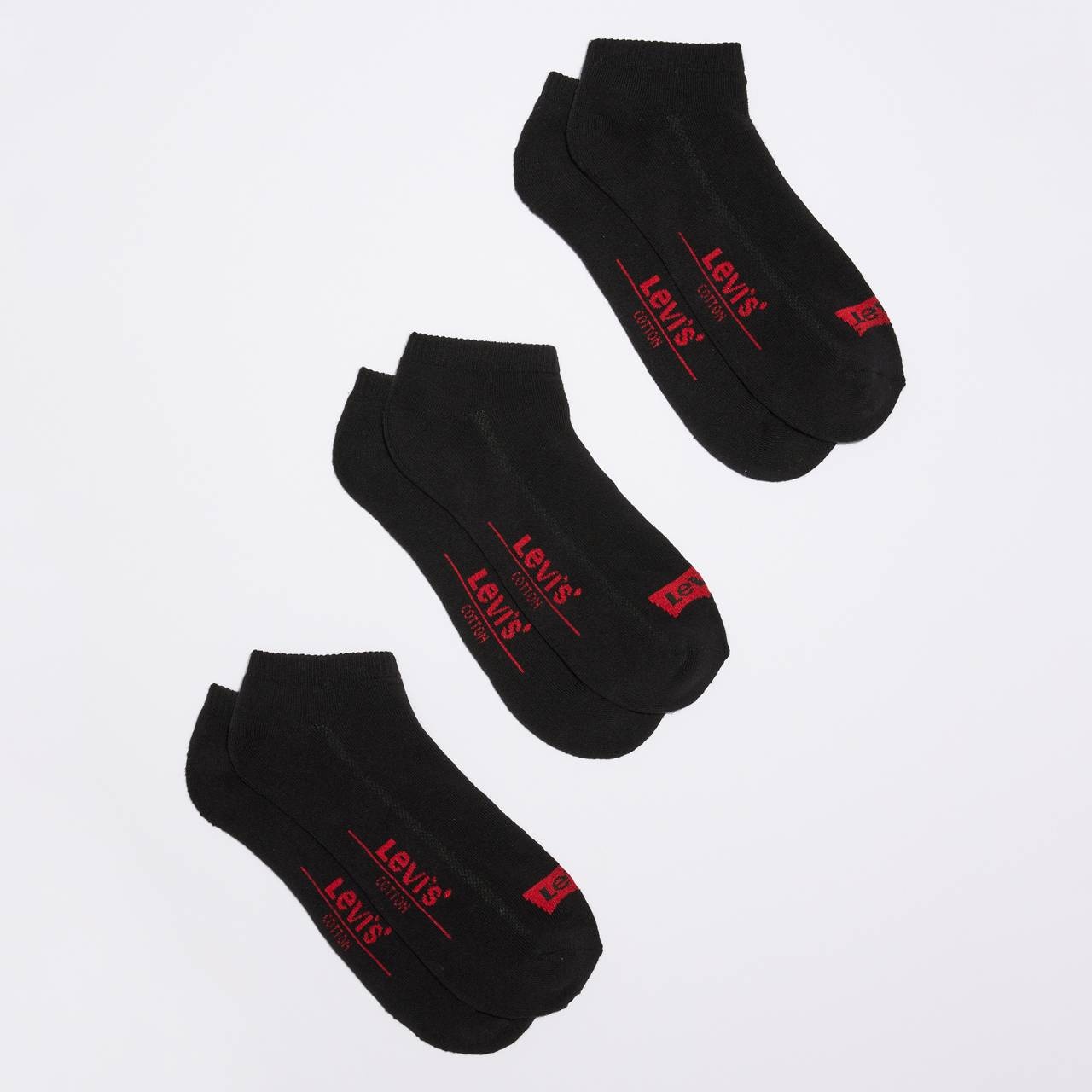 LEVI'S® LOGO LOW CUT SOCKS (3 PACK) - 1